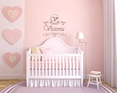 Initials and name with stylish frame